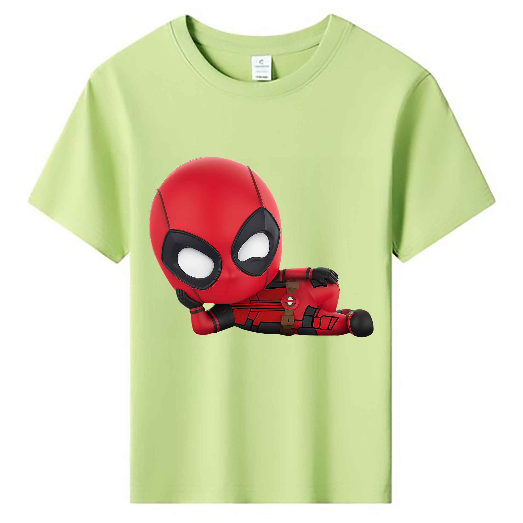 （画像用） Deadpool デッドプール 綿100％キッズTシャツ（フロントプリント）
